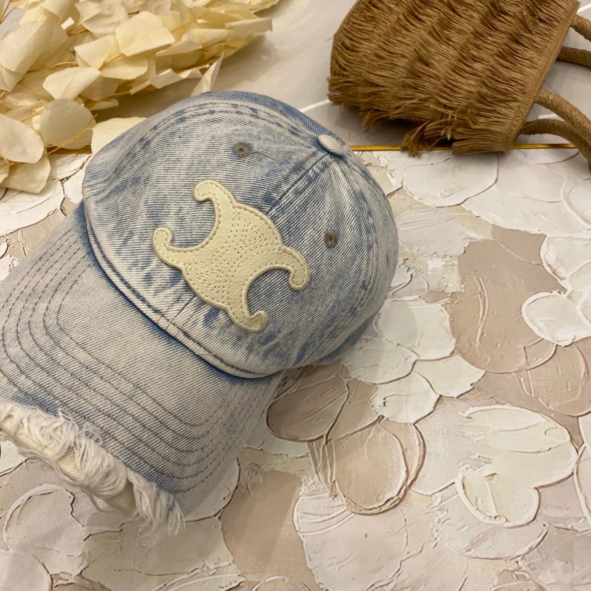 Celine Washed Baseball Cap